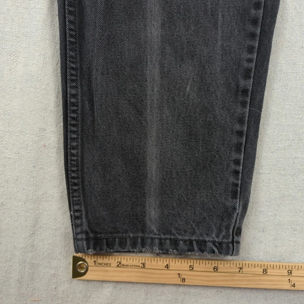 Vintage Levis Jeans Mens 33x32 Black 560 Loose Tapered Relaxed Baggy 90s